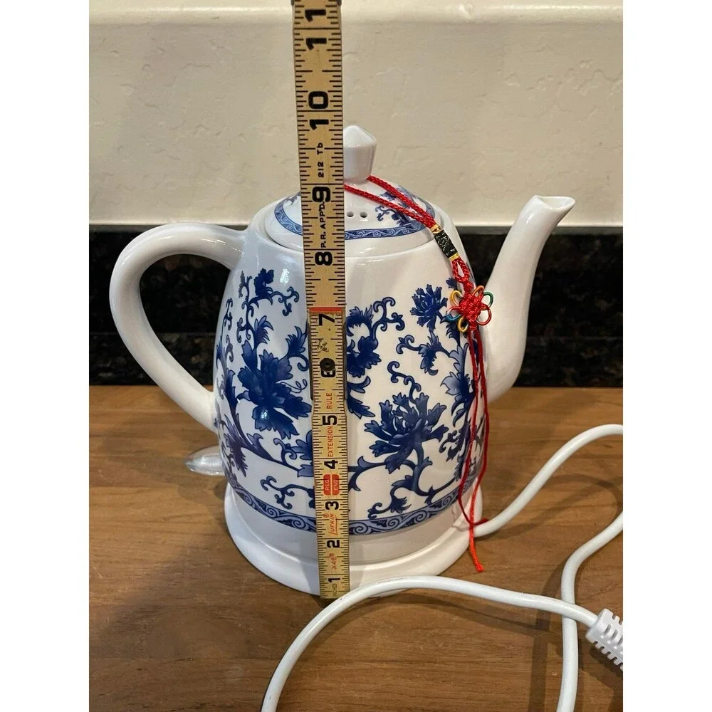 Ceramic Electric Kettle Porcelain Teapot Water Boiler